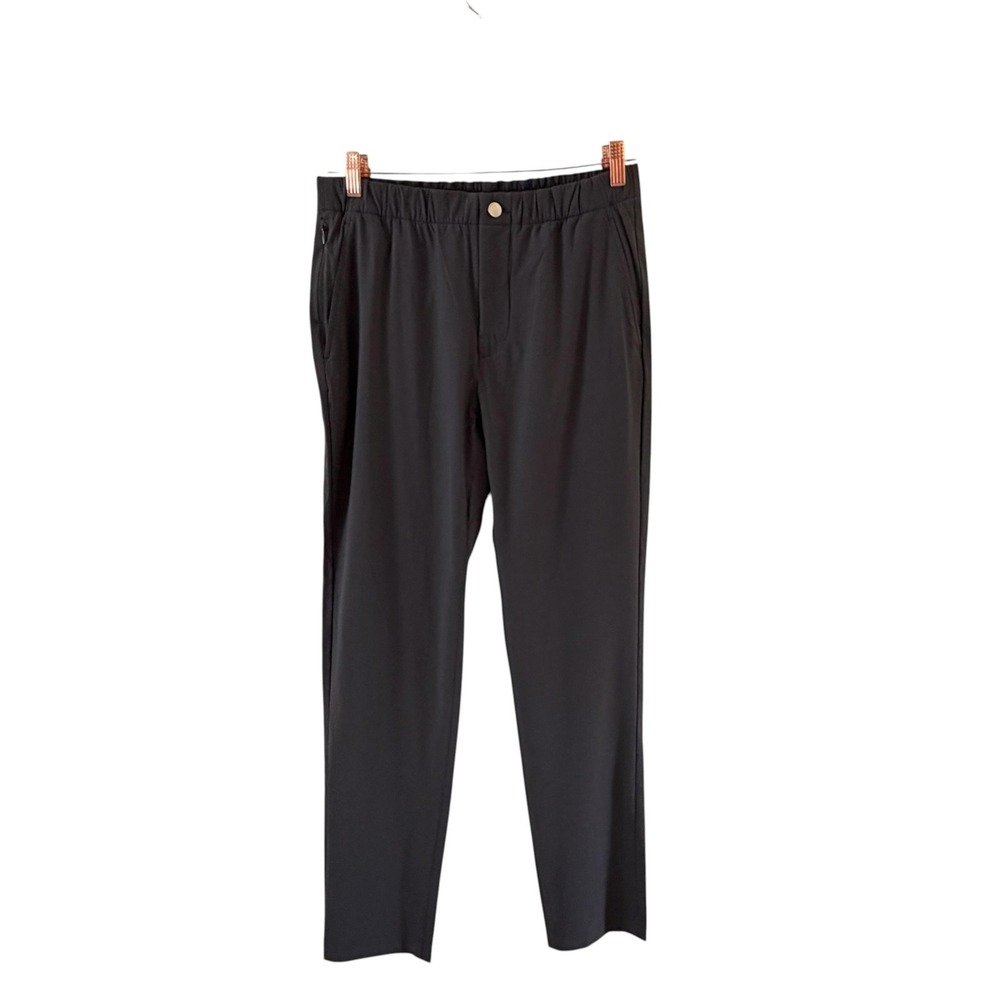 Everlane Track Pants Mens S Gray Elastic Waist Quick Dry Stretch Zip Pocket NWT